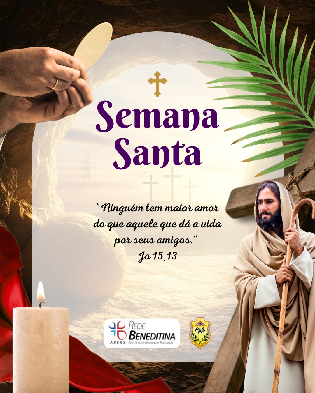 Reze Conosco nesta Semana Santa